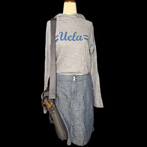 UCLA Bruins Under‎ Armour Gray Hoodie Sz SM
